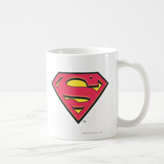 Superman S-Shield | Klassisches Logo Tasse (Rechts)