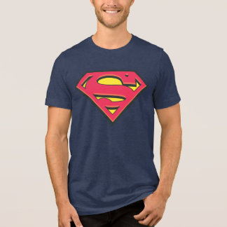 Superman S-Shield | Klassisches Logo Tri-Blend Shirt