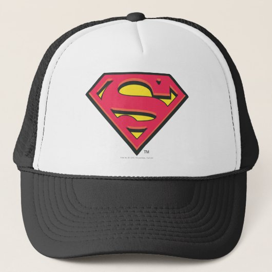 Superman S-Shield | Klassisches Logo Truckerkappe (Vorderseite)