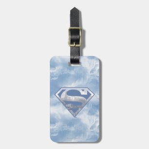 Superman S-Shield   Light Blue City Logo Gepäckanhänger