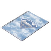 Superman S-Shield | Light Blue City Logo Notizblock (Linke Seite)