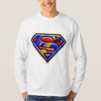 Superman S-Shield | Lila Airbrush-Logo