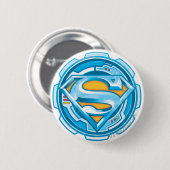 Superman S-Shield | Logo des Fanggeräts Button (Vorne & Hinten)