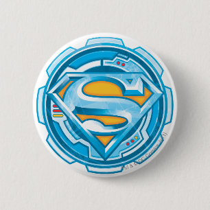 Superman S-Shield   Logo des Fanggeräts Button