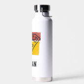 Superman S-Shield | Name hinzufügen Trinkflasche (Links)