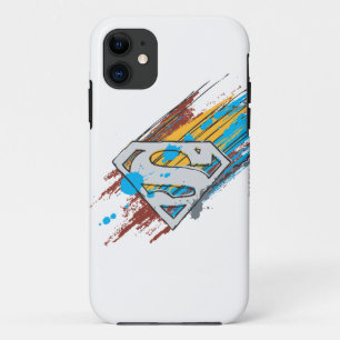Superman S-Shield   Paint Streaks Logo Case-Mate iPhone Hülle