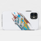 Superman S-Shield | Paint Streaks Logo Case-Mate iPhone Hülle (Rückseite (Horizontal))