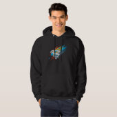 Superman S-Shield | Paint Streaks Logo Hoodie (Vorne ganz)