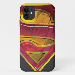 Superman S-Shield   Reflektions-Logo iPhone 11 Hülle