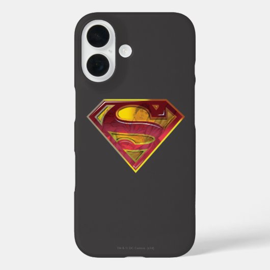 Superman S-Shield | Reflektions-Logo Case-Mate iPhone Hülle (Rückseite)