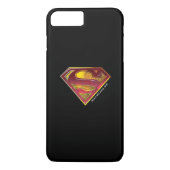 Superman S-Shield | Reflektions-Logo Case-Mate iPhone Hülle (Rückseite)