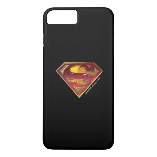 Superman S-Shield | Reflektions-Logo Case-Mate iPhone Hülle (Rückseite)