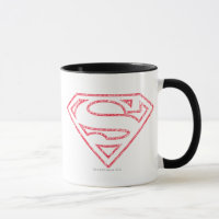 Superman S-Shield | Rote Kontur
