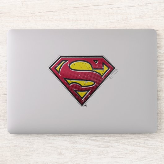 Superman S-Shield | Scratches Logo Aufkleber (Computer)