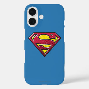Superman S-Shield   Scratches Logo iPhone 16 Hülle