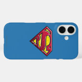 Superman S-Shield | Scratches Logo Case-Mate iPhone Hülle (Rückseite (Horizontal))