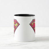 Superman S-Shield | Scratches Logo Tasse (Zentrum)