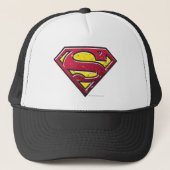Superman S-Shield | Scratches Logo Truckerkappe (Vorderseite)