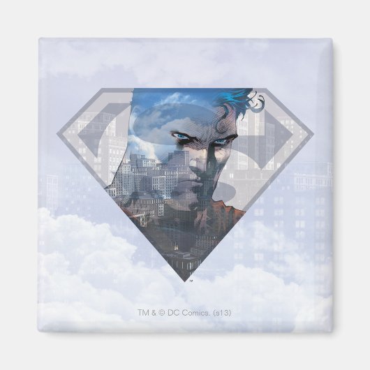 Superman S-Shield | Superman in S-Schild-Logo Magnet (Vorne)