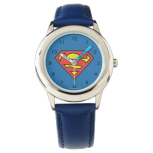 Superman S-Shield   Superman-Logo Armbanduhr