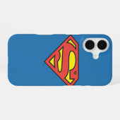Superman S-Shield | Superman-Logo iPhone 16 Hülle (Rückseite (Horizontal))