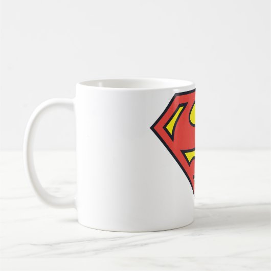 Superman S-Shield | Superman-Logo Kaffeetasse (Links)