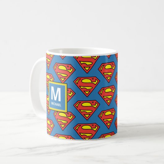 Superman S-Shield | Superman-Logo Kaffeetasse (Vorderseite Links)
