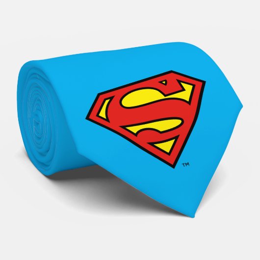Superman S-Shield | Superman-Logo Krawatte (Gerollt)