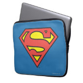 Superman S-Shield | Superman-Logo Laptopschutzhülle (Vorderseite Links)