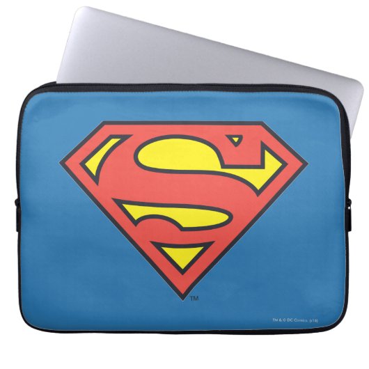 Superman S-Shield | Superman-Logo Laptopschutzhülle (Vorderseite)