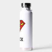 Superman S-Shield | Superman-Logo | Name hinzufüge Trinkflasche (Links)