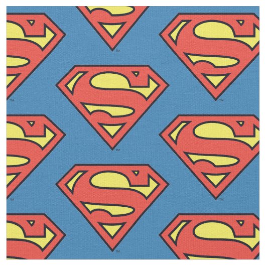 Superman S-Shield | Superman-Logo Stoff (Nahaufnahme)