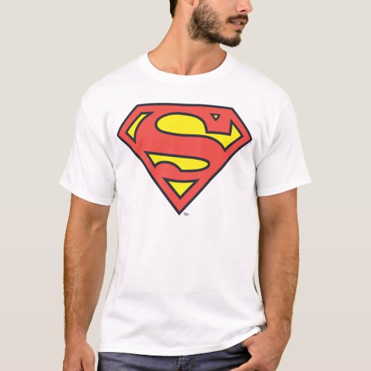 Superman S-Shield | Superman-Logo T-Shirt (Vorderseite)