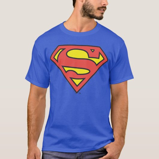 Superman S-Shield | Superman-Logo T-Shirt (Vorderseite)