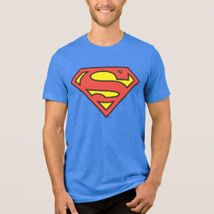 Superman S-Shield   Superman-Logo Tri-Blend Shirt