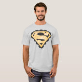 Superman S-Shield | Tan-Logo T-Shirt (Vorne ganz)