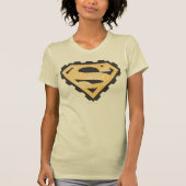Superman S-Shield | Tan-Logo T-Shirt (Vorderseite)