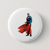 Superman sieht Front aus Button (Vorderseite)