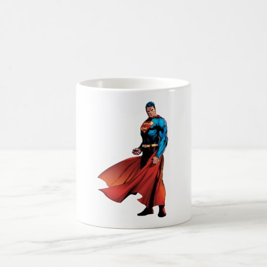 Superman sieht Front aus Kaffeetasse (Mittel)
