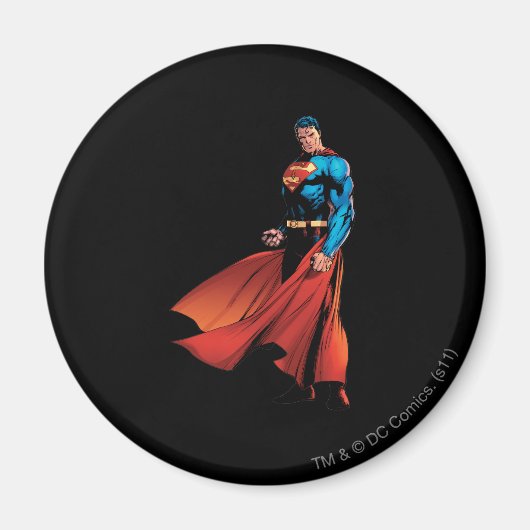 Superman sieht Front aus Magnet (Vorne)