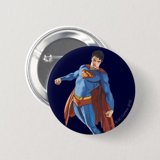Superman sieht nach unten button (Vorne & Hinten)