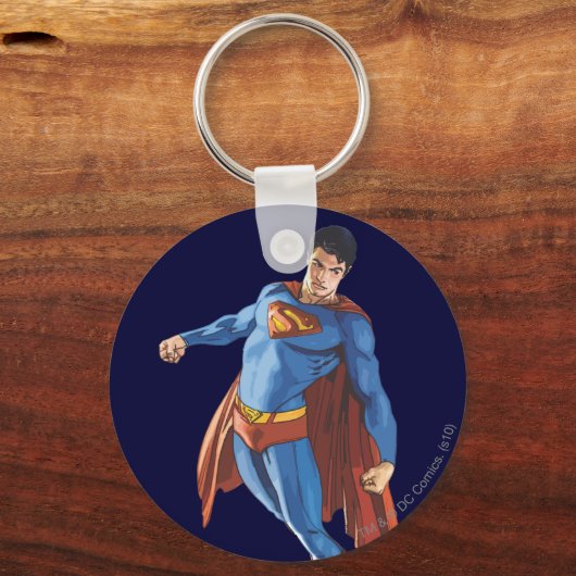 Superman sieht nach unten schlüsselanhänger (Vorderseite)