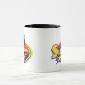 Superman-Silhouette Tasse (Zentrum)