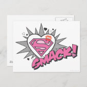Superman - Smack Postkarte (Vorne/Hinten)