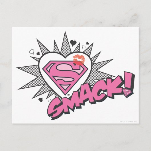 Superman - Smack Postkarte (Vorderseite)