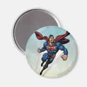 Superman springt nach oben magnet (Vorderseite/Rückseite)