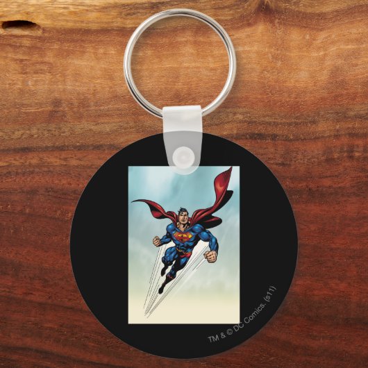Superman springt nach oben schlüsselanhänger (Vorderseite)