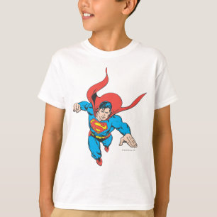 Superman Sprung nach vorne T-Shirt