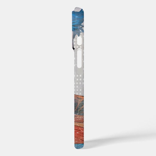 Superman Stare Case-Mate iPhone Hülle (Rückseite / Links)