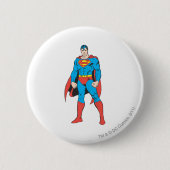 Superman Stehend Button (Vorderseite)